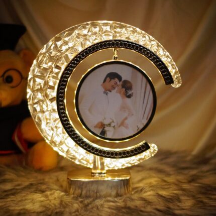 Crystal Lamp with Touch and Lighting
